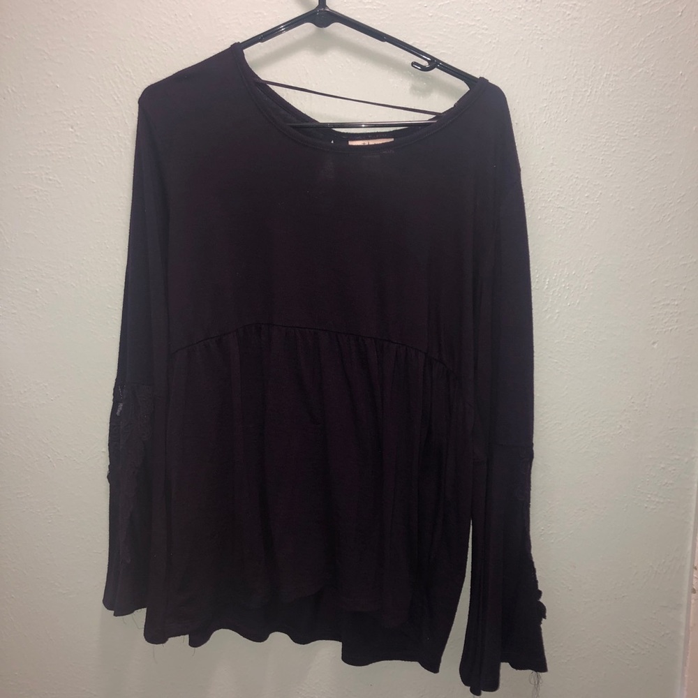 Purple Flowing Top!